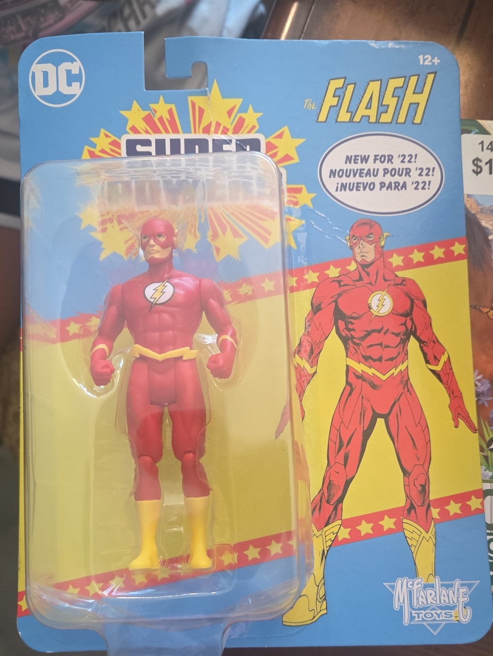 DC The Flash Action Figure - Red & Yellow